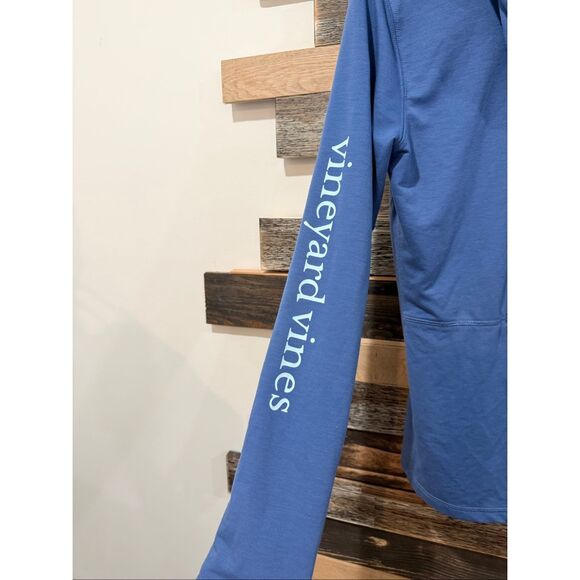 Vineyard Vines Performance Long-Sleeve Hoodie Top size Medium - Picture 7 of 9